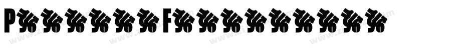 Paulina Free字体转换